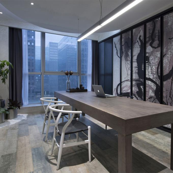 사무실과 화랑을 위한 온난한 쉽의 백색 회의 LED 선형 점화