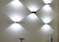 순수한 백색 침실 벽 램프, 알루미늄 합금 실내 벽 빛 협력 업체